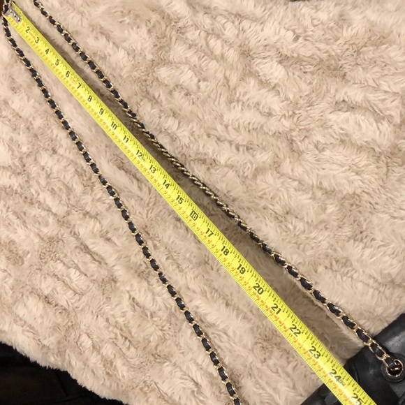 TORY BURCH Black Fleming Geo Diamond Quilted Crossbody Shoulder Bag Clutch - Picture 11 of 17